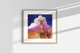 Thunderhead – Deer Fine Art Print