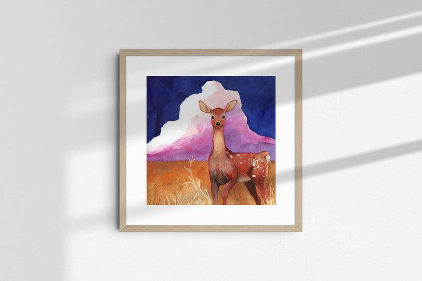 Thunderhead – Deer Fine Art Print