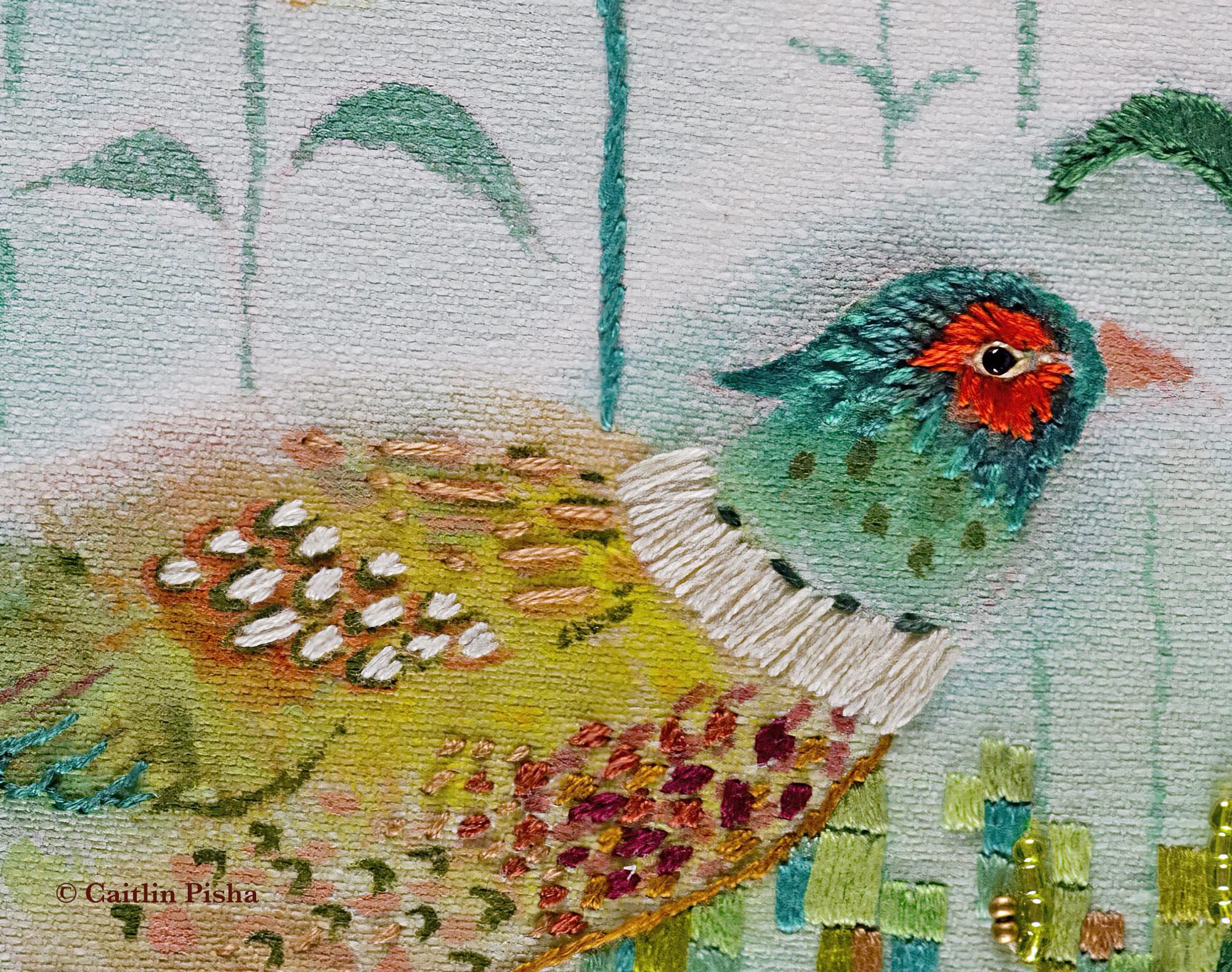 In All His Splendor No. 2 (Teal) – Pheasant Fine Art Print
