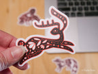 Folk Art Sticker Trio