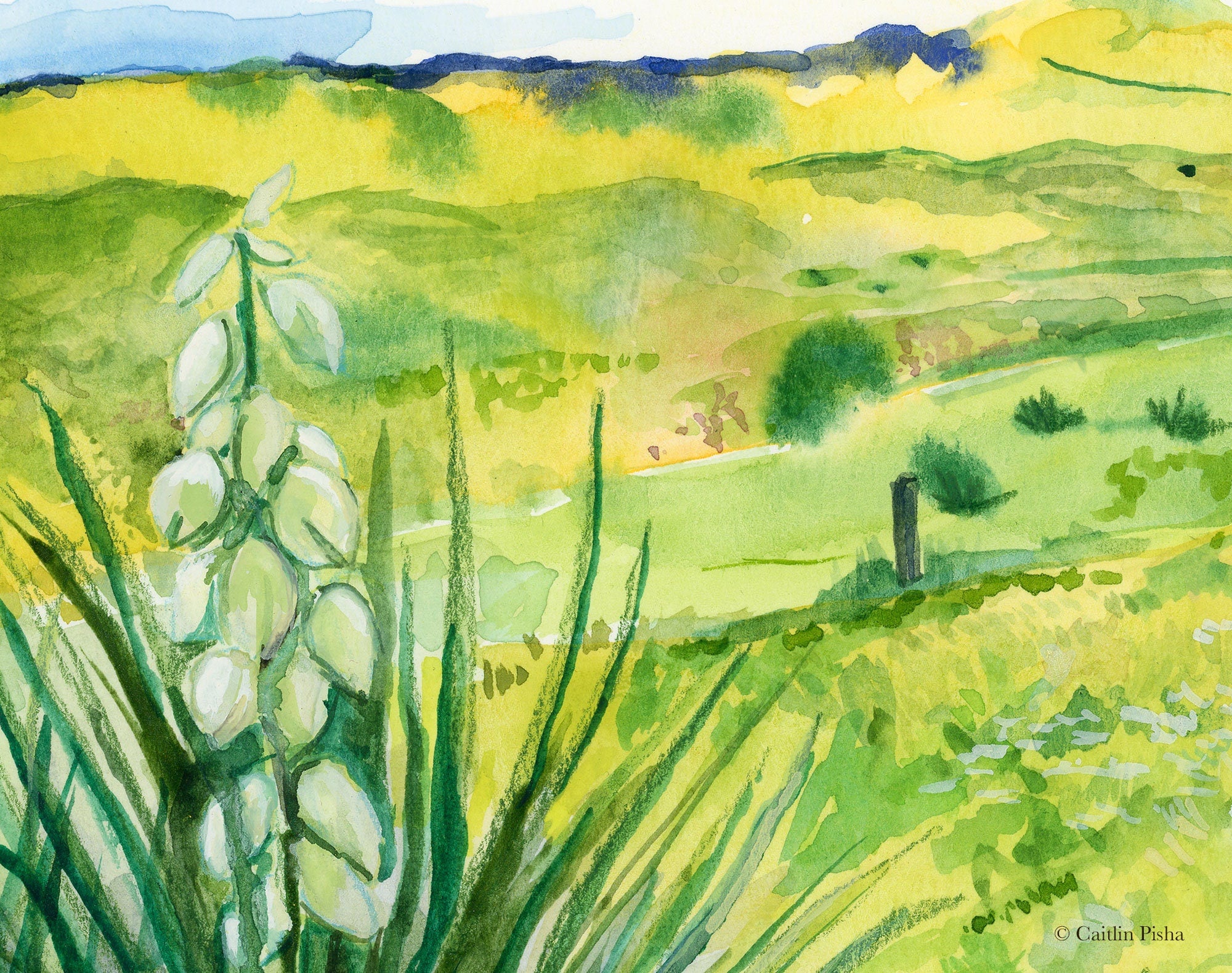 I Dreamt that Heaven was Here – Sandhills Fine Art Print
