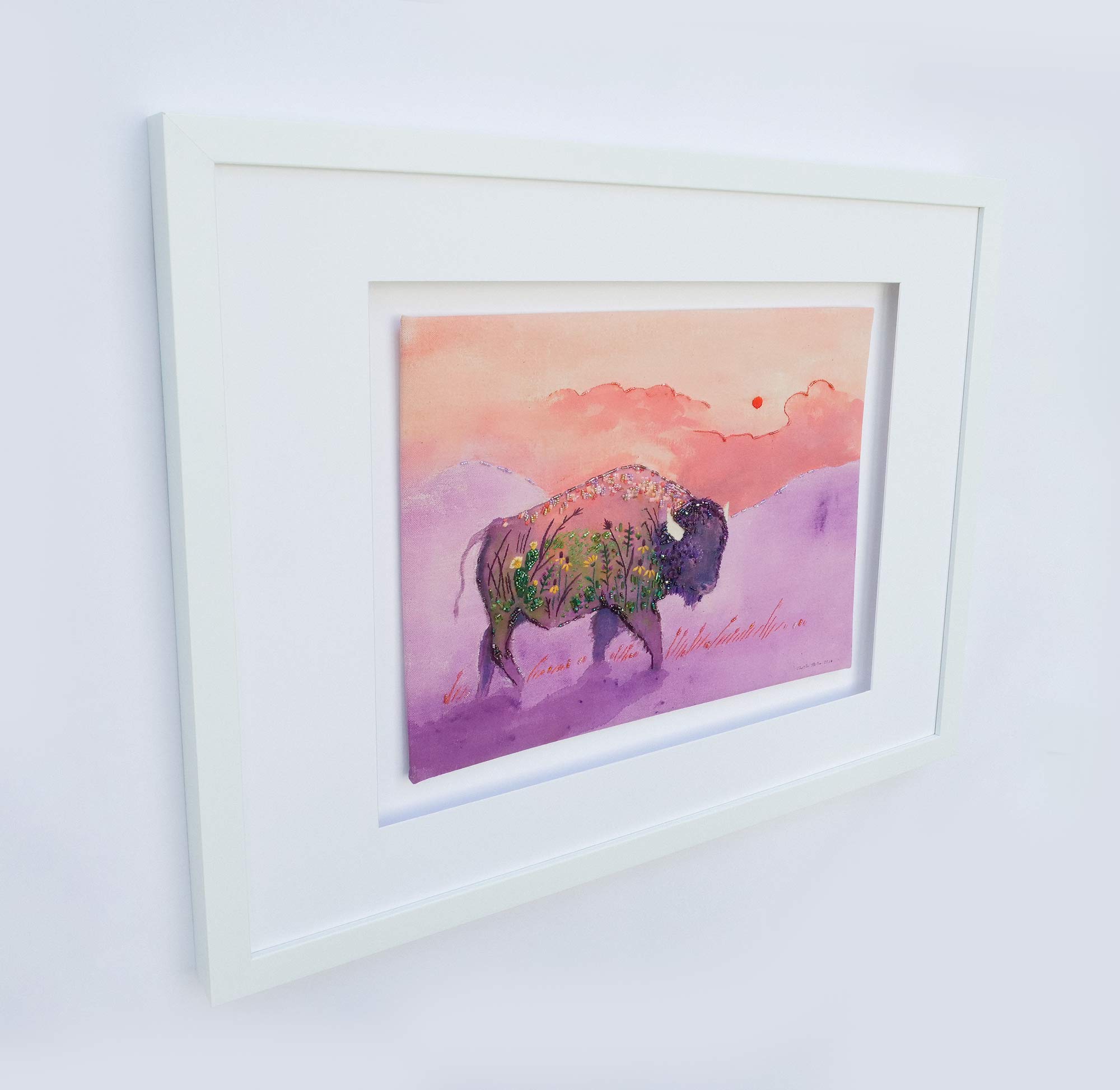 Dauntless – Bison Fiber Embroidery