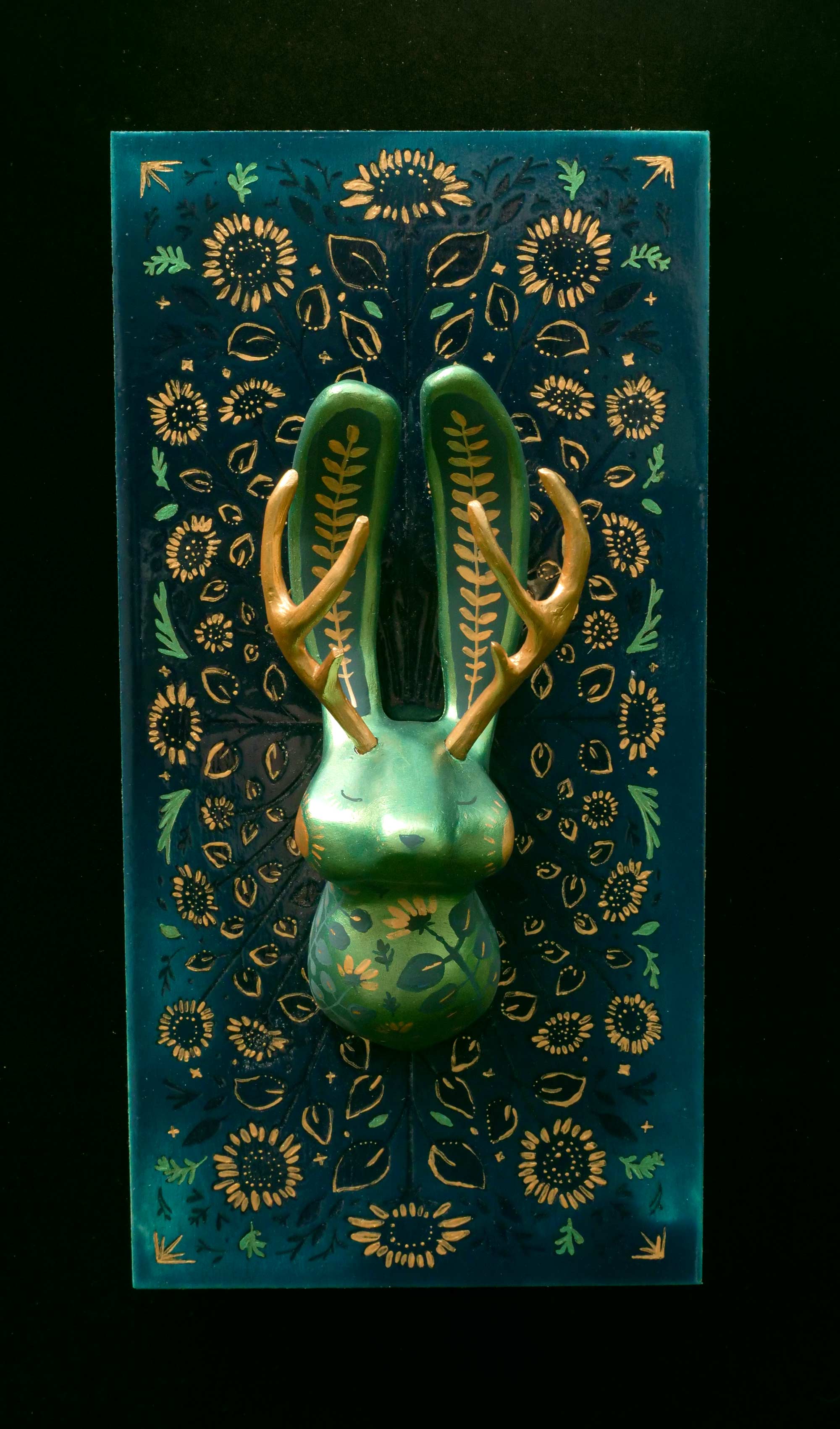 Just Past the Horizon – Jackalope Sculpture