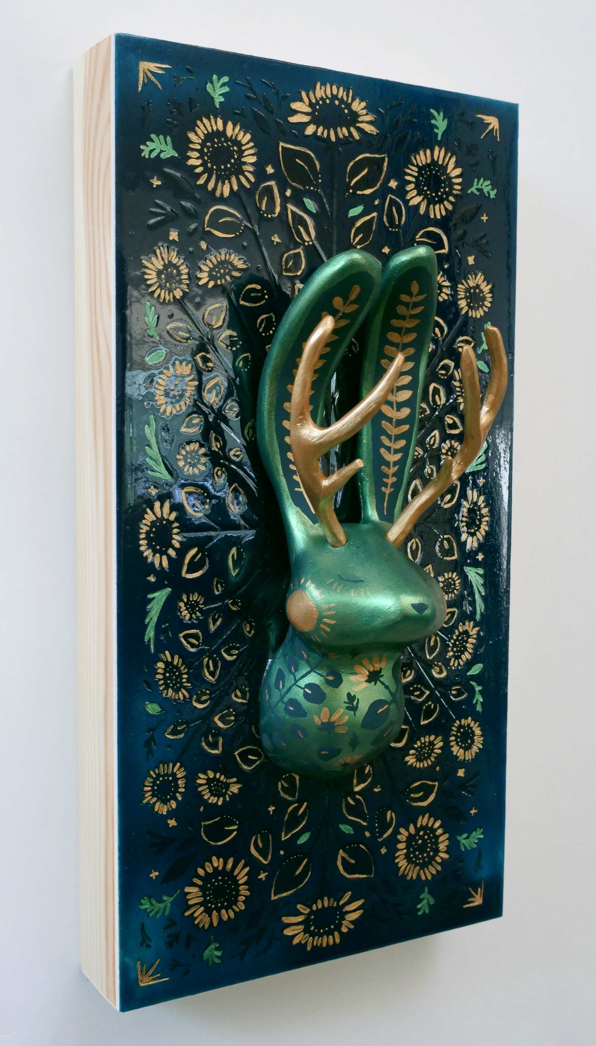 Just Past the Horizon – Jackalope Sculpture
